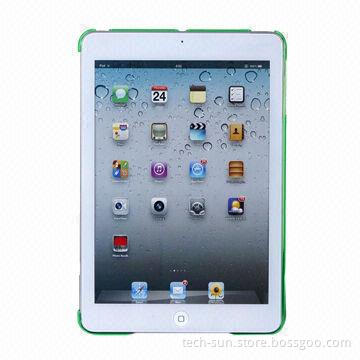 Transparent Plastic Case for Mini iPad, Various Textures with S-shaped Pattern